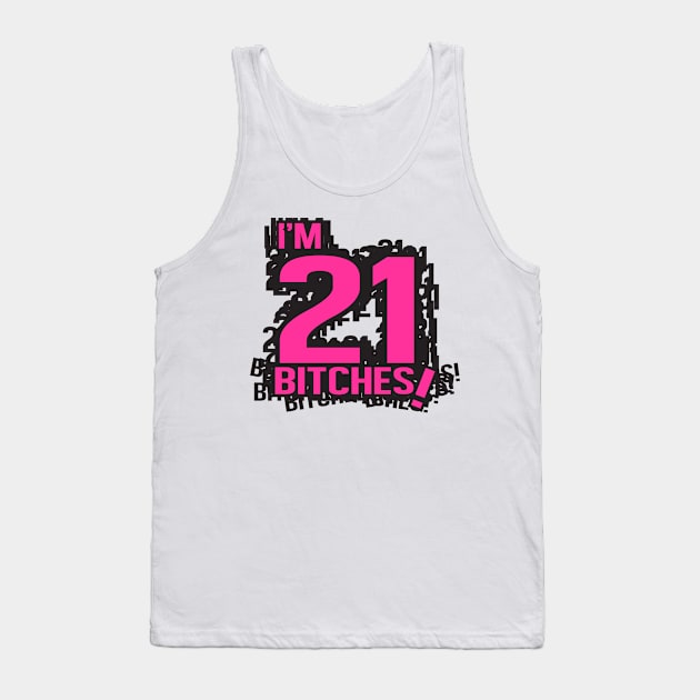 21bitch Tank Top by nektarinchen